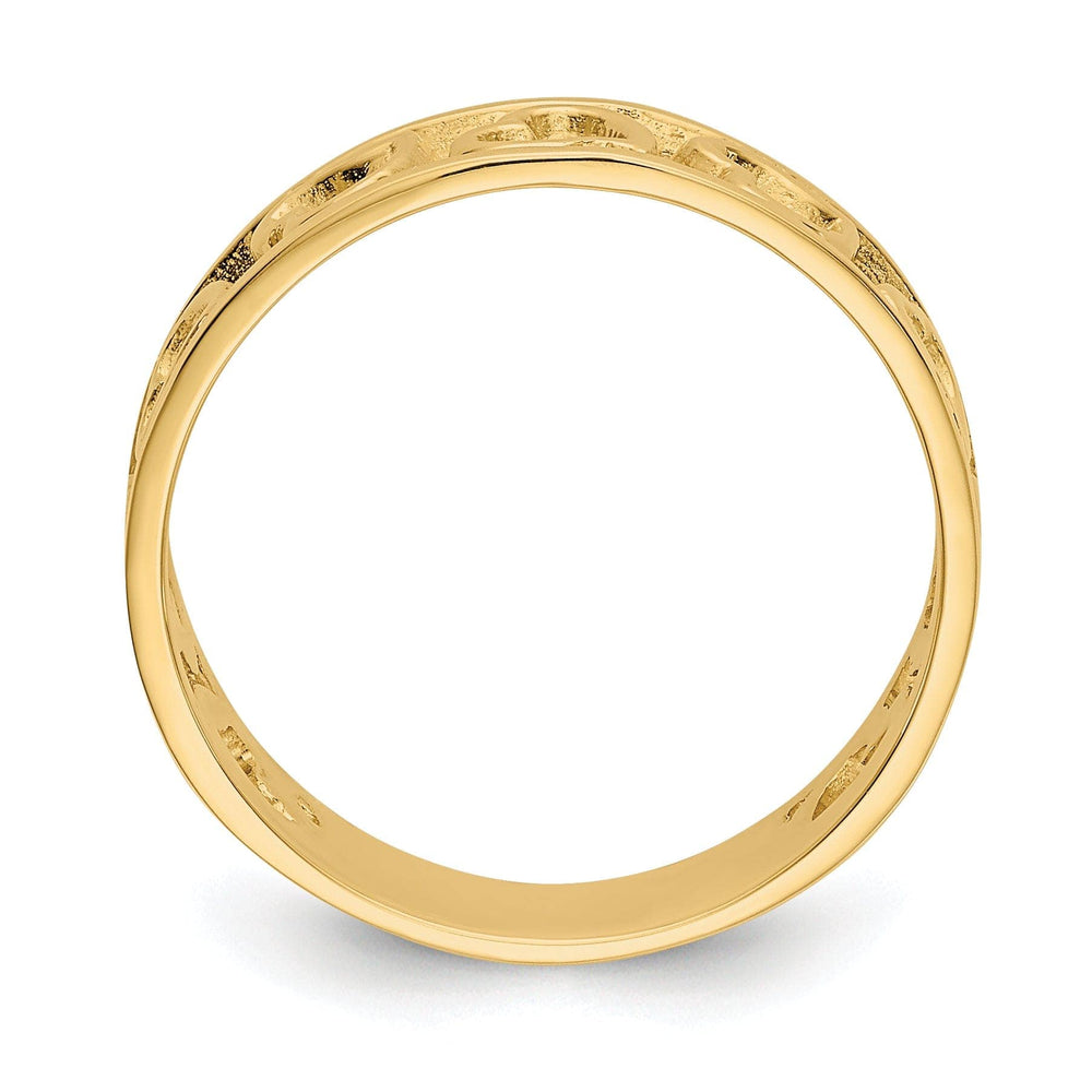 Lovely Rita's Ring 14k Yellow Gold Heart Ring