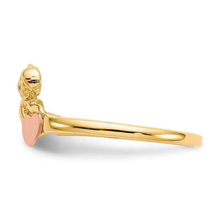 Lovely Rita's Ring 14k Yellow Gold Polished Angel Ring