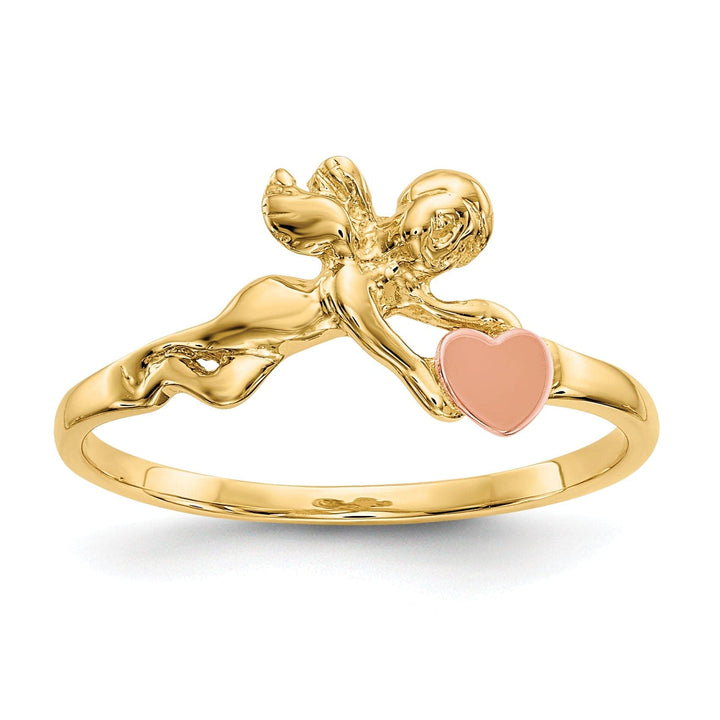 Lovely Rita's Ring 14k Yellow Gold Polished Angel Ring