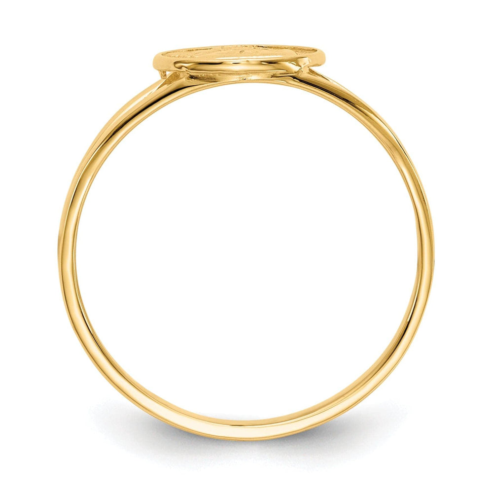 Lovely Rita's Ring 14k Yellow Gold Polished Angel Ring