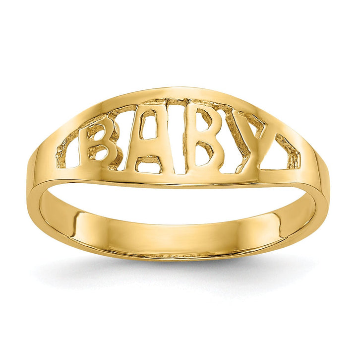 Lovely Rita's Ring 14k Yellow Gold Polished Baby Children's Ring