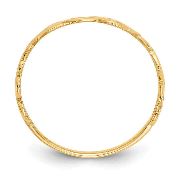 Lovely Rita's Ring 14k Yellow Gold Polished 'Mom' Ring