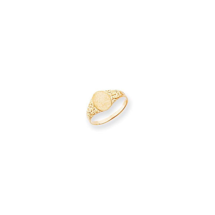 Lovely Rita's Ring 14k Yellow Gold Polished Signet Ring