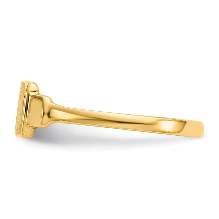 Lovely Rita's Ring 14k Yellow Gold Signet Children's Ring