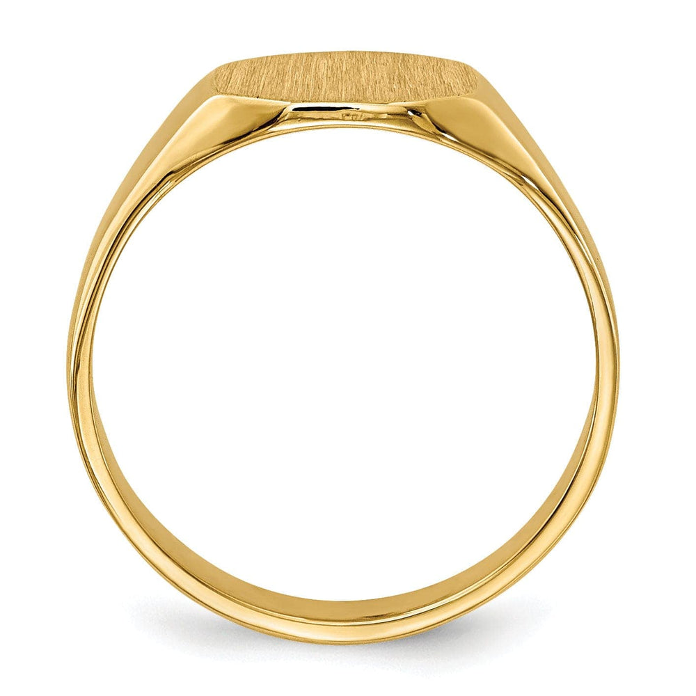 Lovely Rita's Ring 14k Yellow Gold Signet Children's Ring