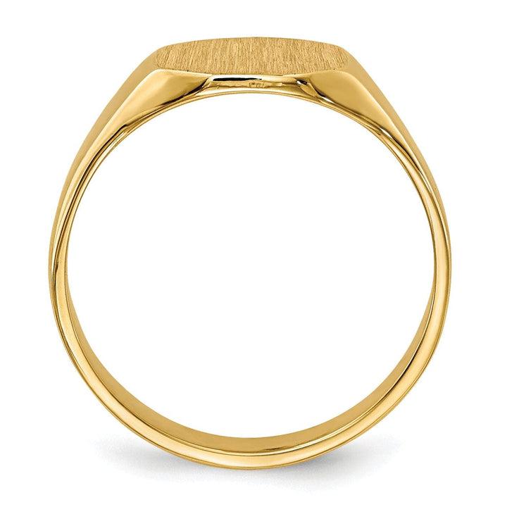 Lovely Rita's Ring 14k Yellow Gold Signet Children's Ring