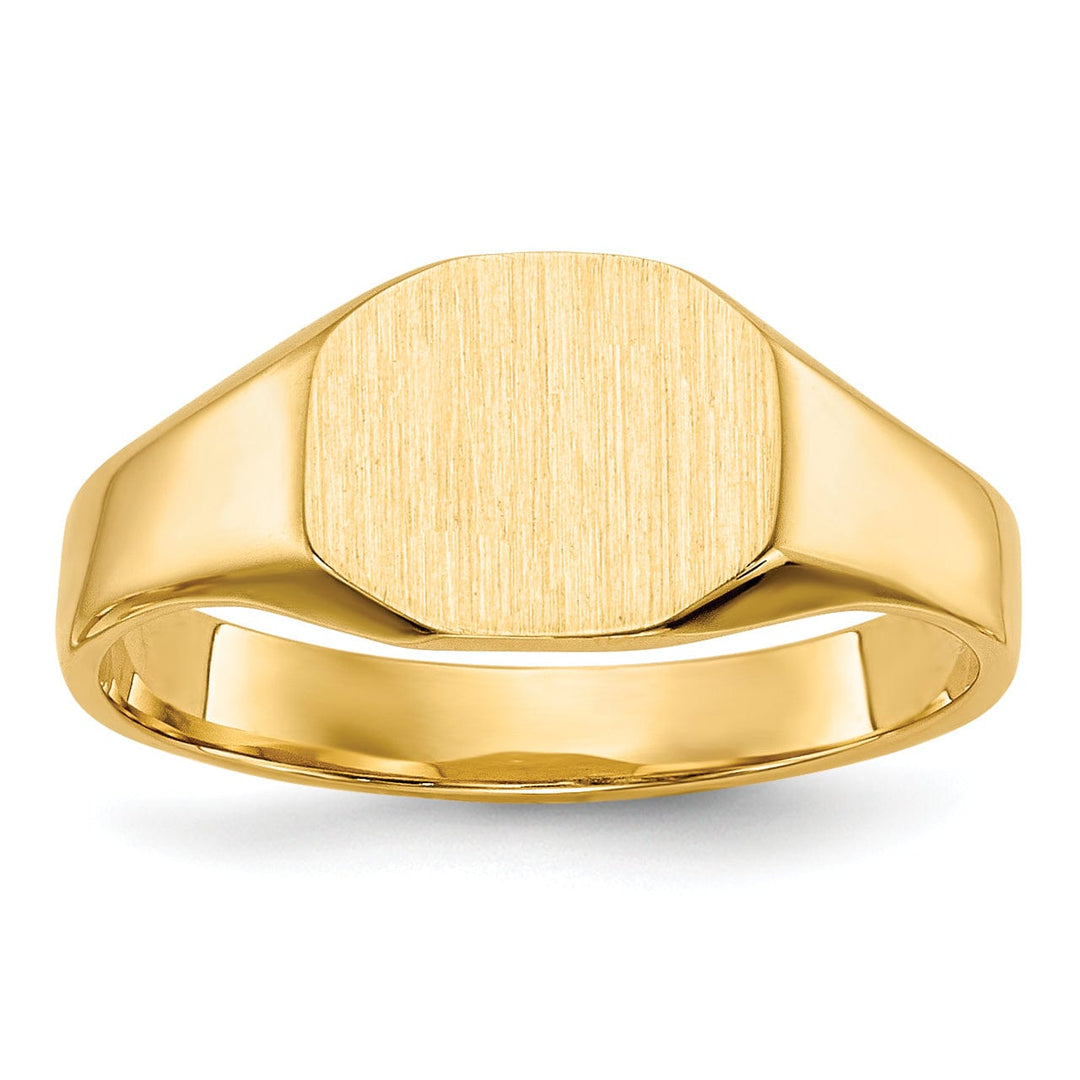 Lovely Rita's Ring 14k Yellow Gold Signet Children's Ring