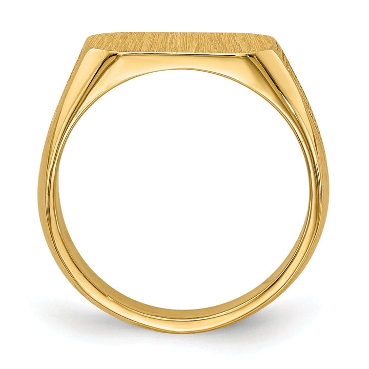Lovely Rita's Ring 14k Yellow Gold Signet Children's Ring