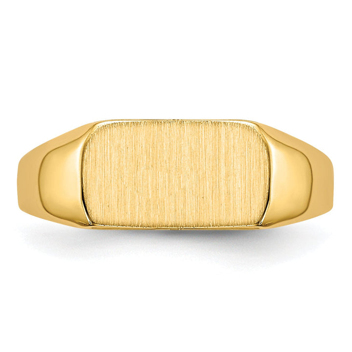 Lovely Rita's Ring 14k Yellow Gold Signet Children's Ring