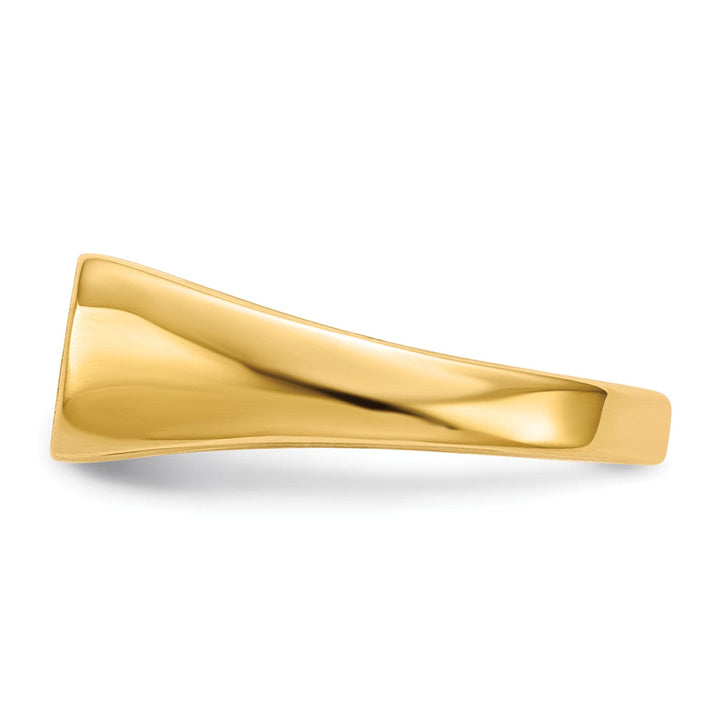 Lovely Rita's Ring 14k Yellow Gold Signet Children's Ring