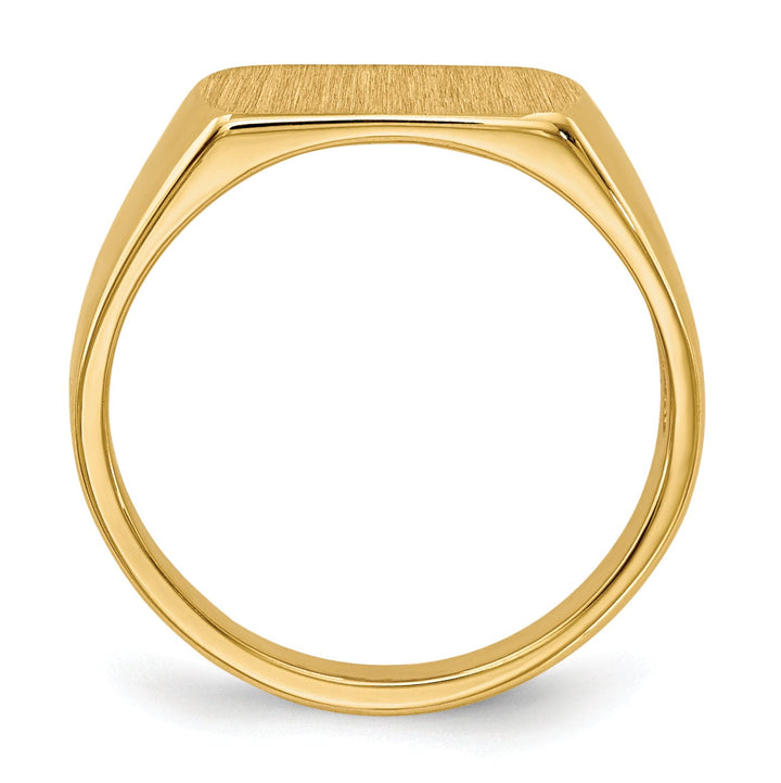 Lovely Rita's Ring 14k Yellow Gold Signet Children's Ring