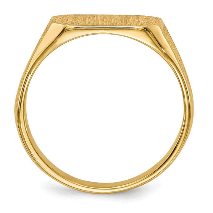 Lovely Rita's Ring 14k Yellow Gold Signet Children's Ring
