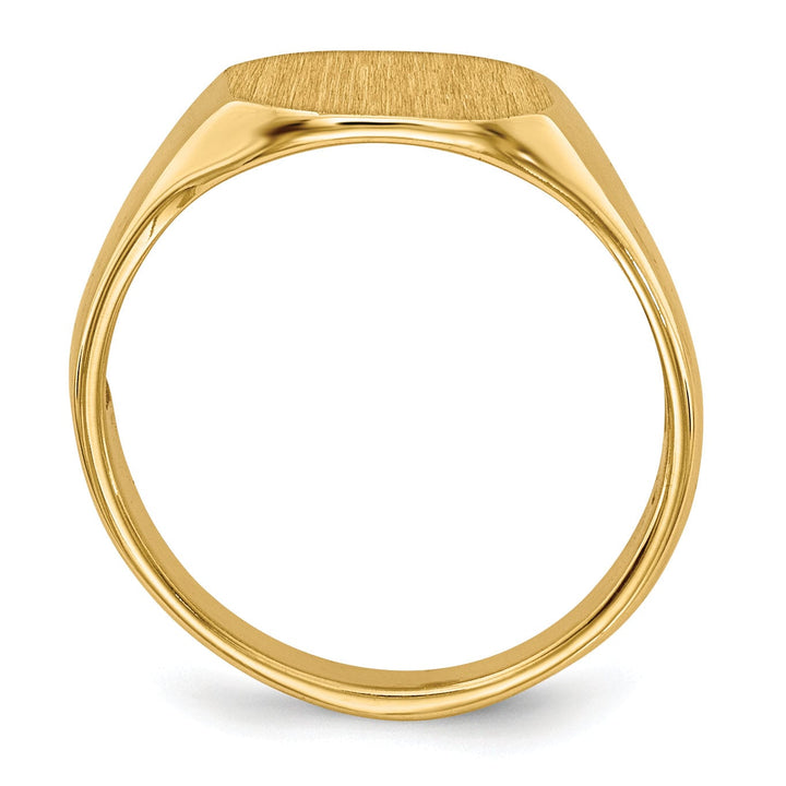 Lovely Rita's Ring 14k Yellow Gold Signet Children's Ring