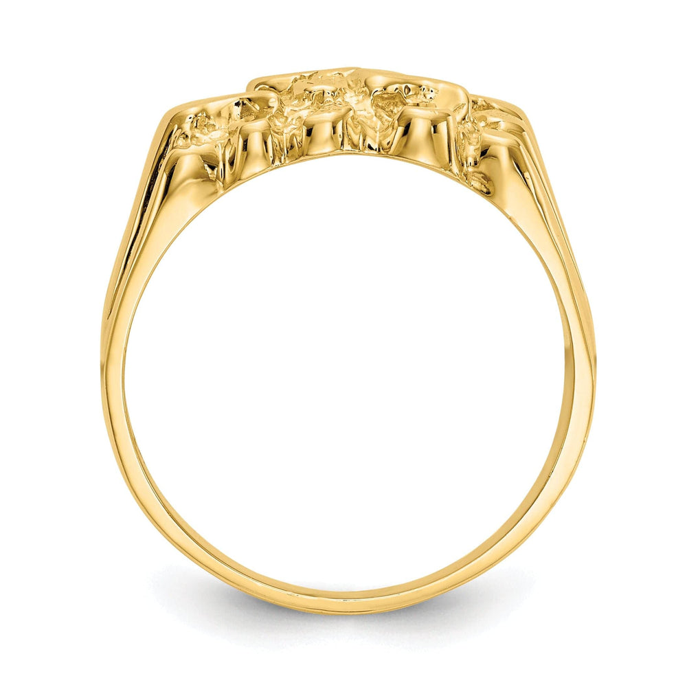 Lovely Rita's Ring 14k Yellow Gold Solid Nugget Ring