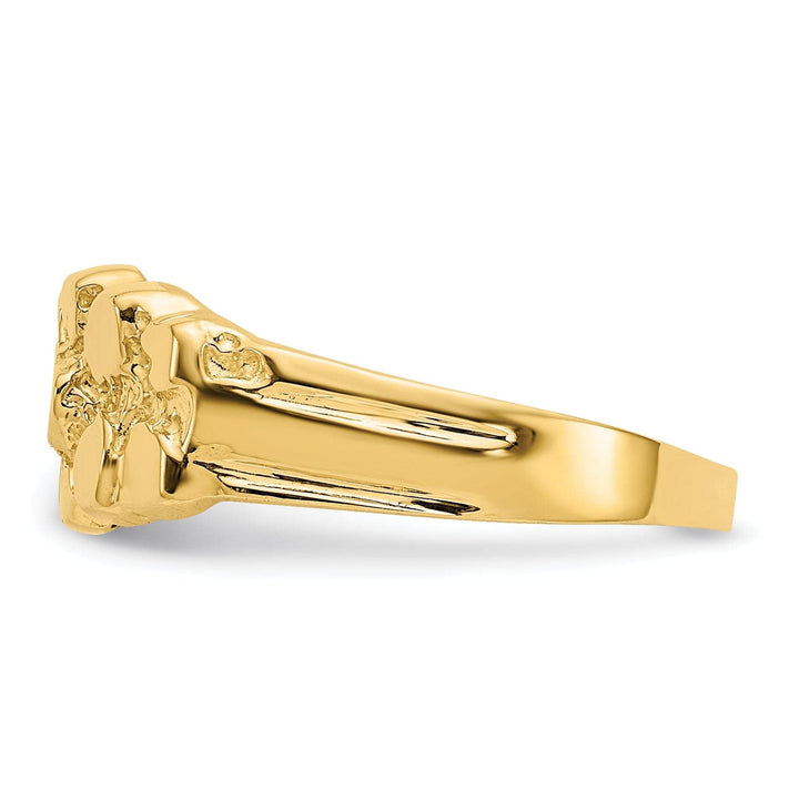 Lovely Rita's Ring 14k Yellow Gold Solid Nugget Ring