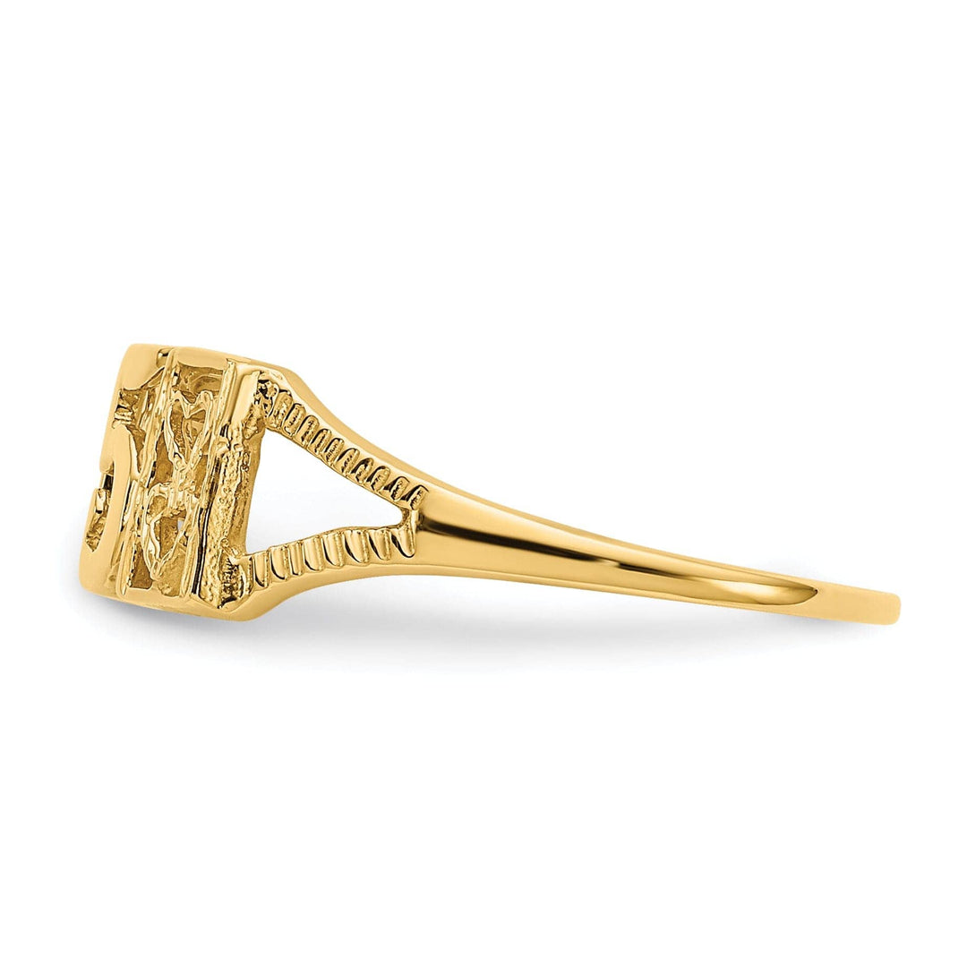 Lovely Rita's Ring 14k Yellow Gold Sweet '15' RING
