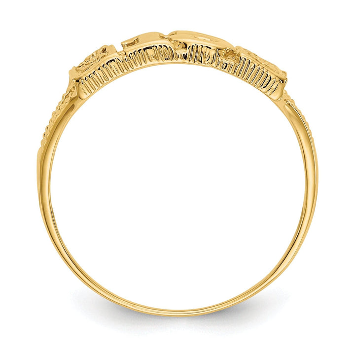 Lovely Rita's Ring 14k Yellow Gold Sweet '15' RING
