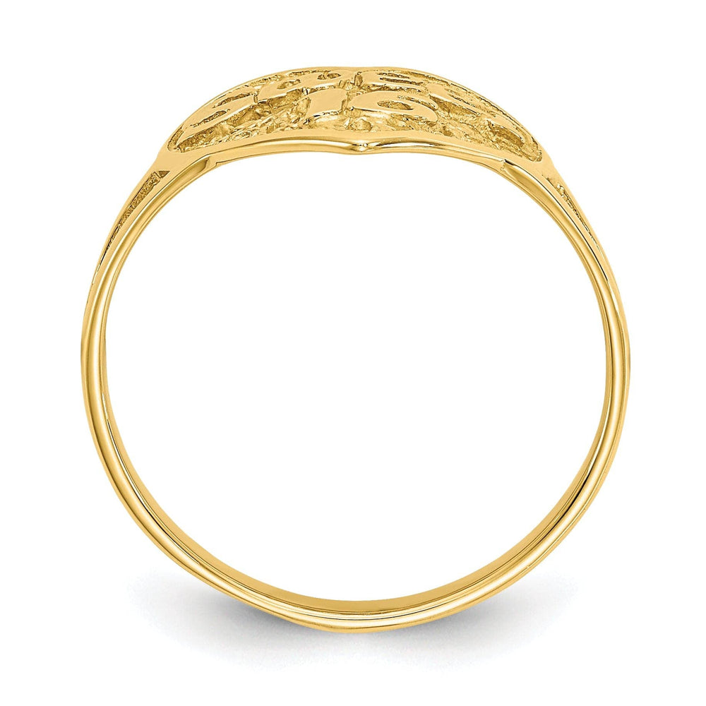 Lovely Rita's Ring 14k Yellow Gold Sweet 16 Heart Ring