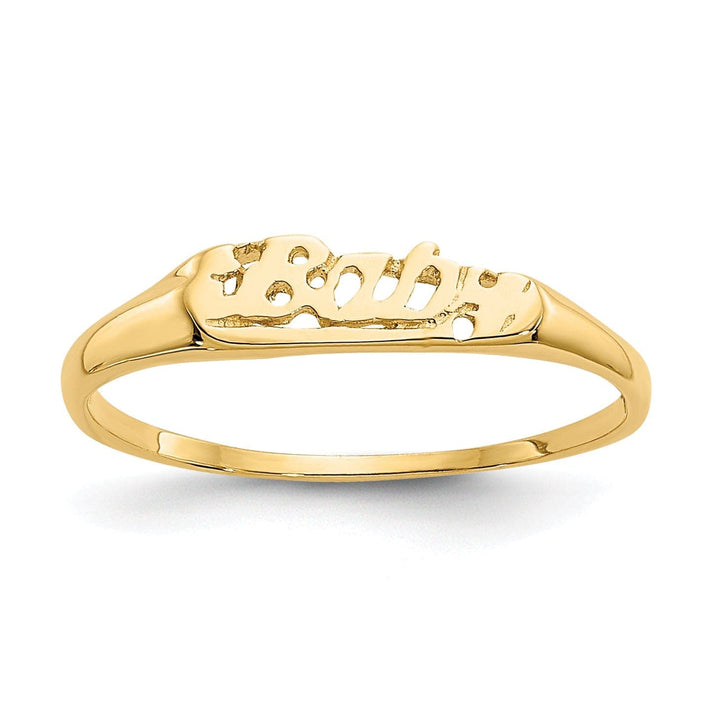 Lovely Rita's Ring 14k Yellow Gold Yellow Gold Baby Ring