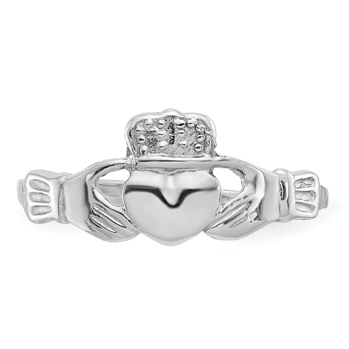 Lovely Rita's Ring 14kt White Gold Claddagh Ring