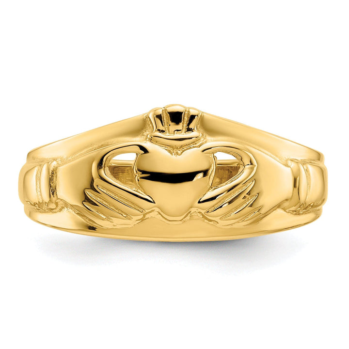 Lovely Rita's Ring 14kt yellow gold claddagh ladies ring