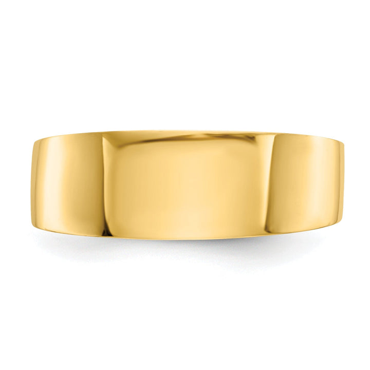 Lovely Rita's Ring 14kt yellow gold ladies cigar band ring