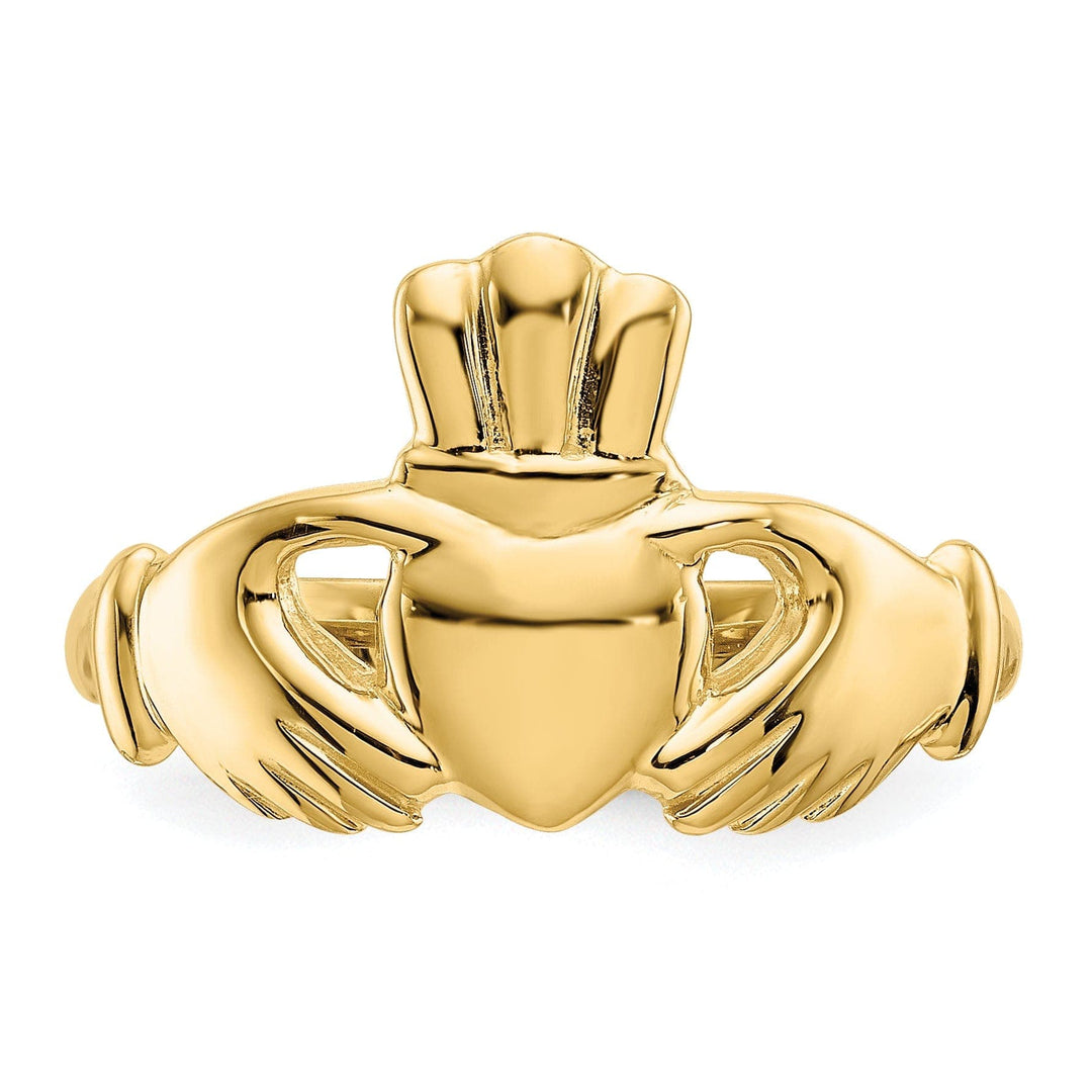 Lovely Rita's Ring 14kt yellow gold ladies claddagh ring