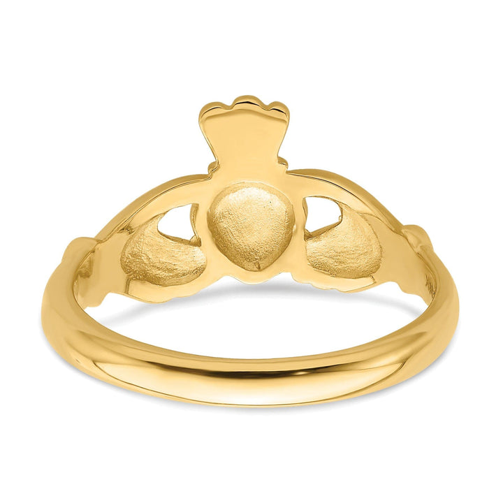 Lovely Rita's Ring 14kt yellow gold polished claddagh ring