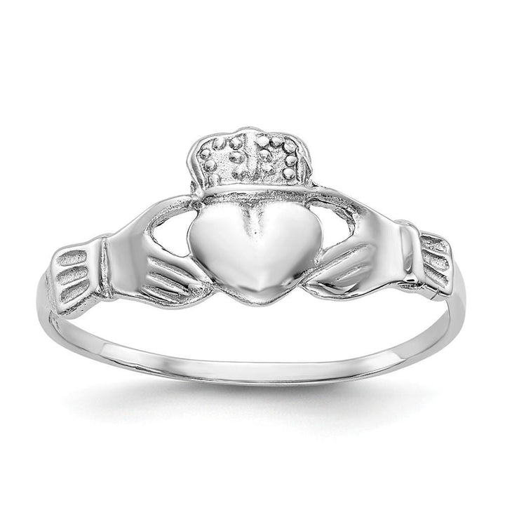 Lovely Rita's Ring Custom Sizing 6 Ring Non Refundable 14kt White Gold Claddagh Ring