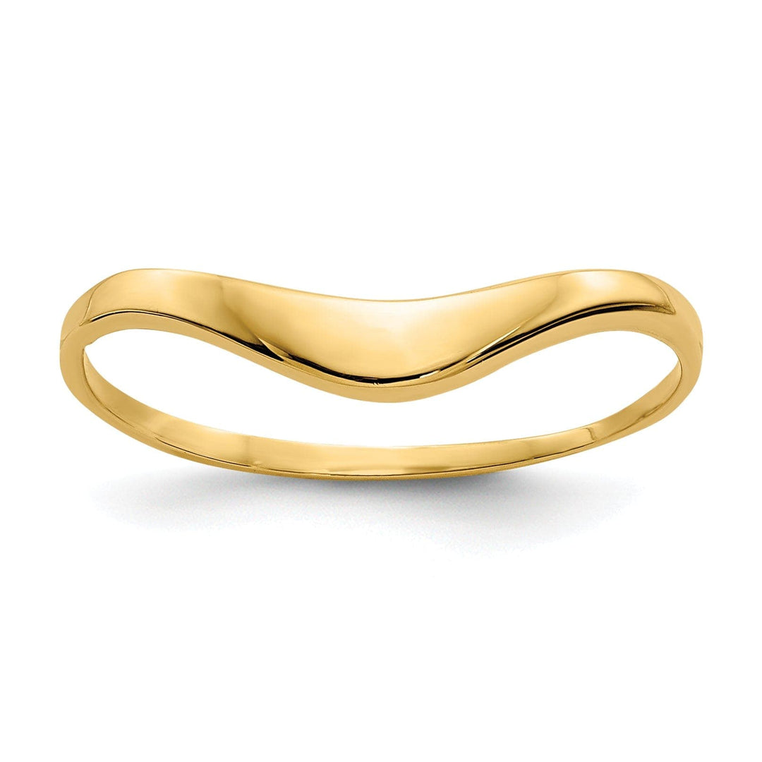 Lovely Rita's Ring Ladies Stock Size 6 Ring Are Refundable 14k Yellow Gold Polished Dome Ring