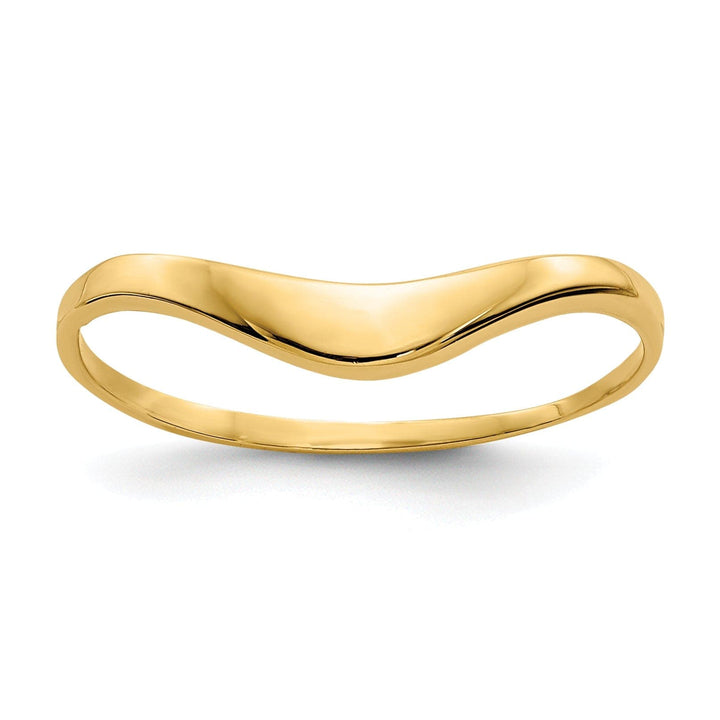Lovely Rita's Ring Ladies Stock Size 6 Ring Are Refundable 14k Yellow Gold Polished Dome Ring