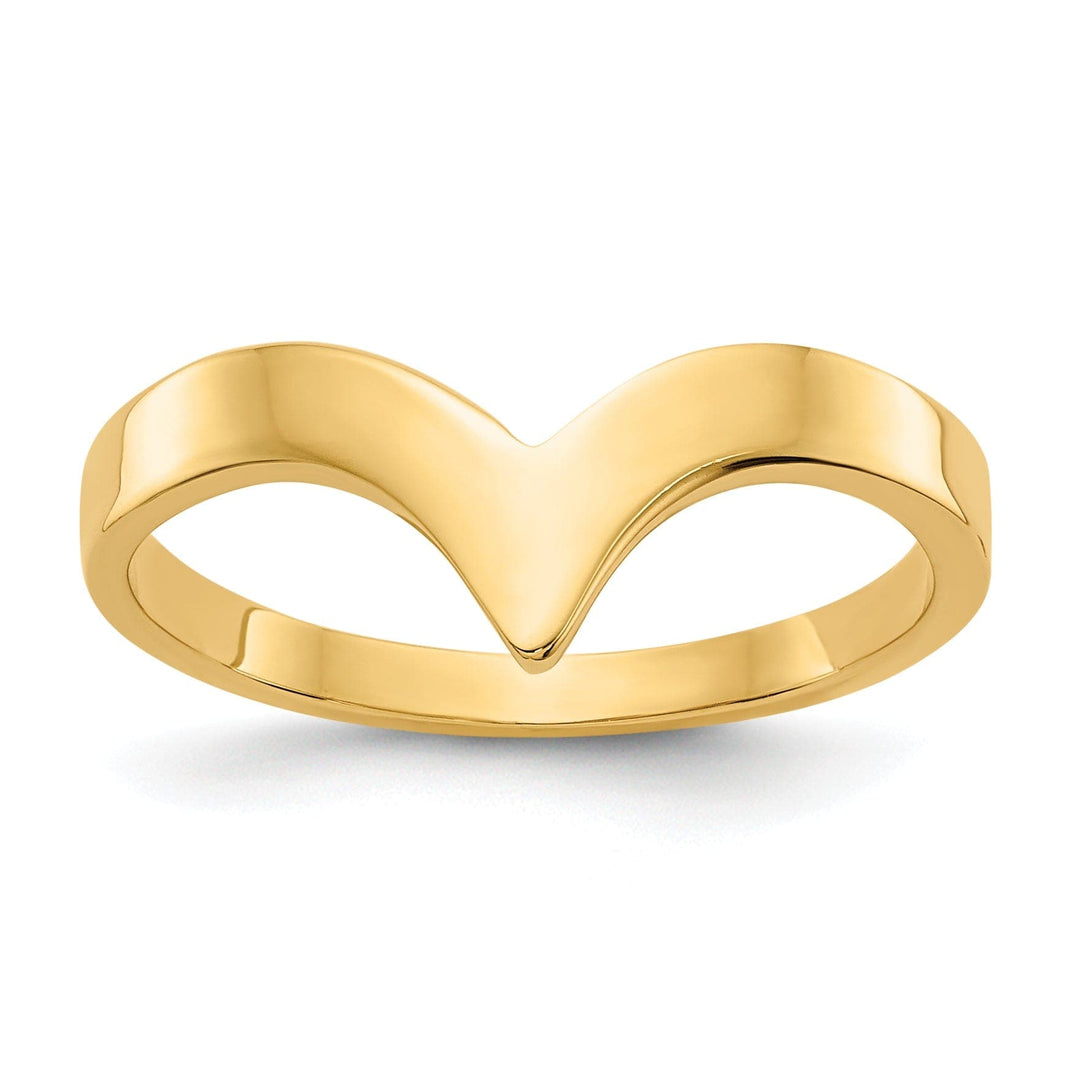 Lovely Rita's Ring Ladies Stock Size 6 Ring Are Refundable 14k Yellow Gold Polished Fancy Ring