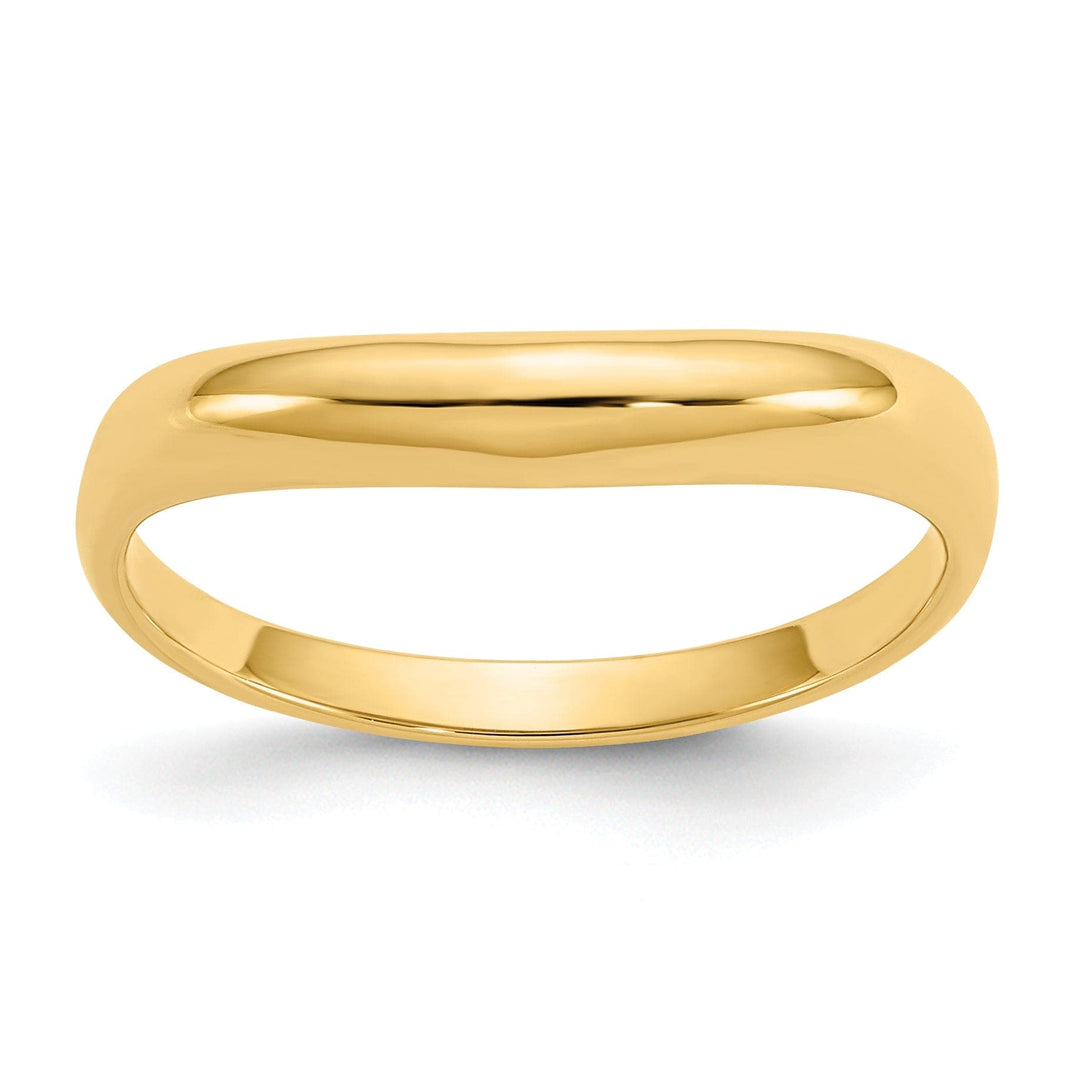 Lovely Rita's Ring Ladies Stock Size 6 Ring Are Refundable 14k Yellow Gold Timeless Creations Wave Ring