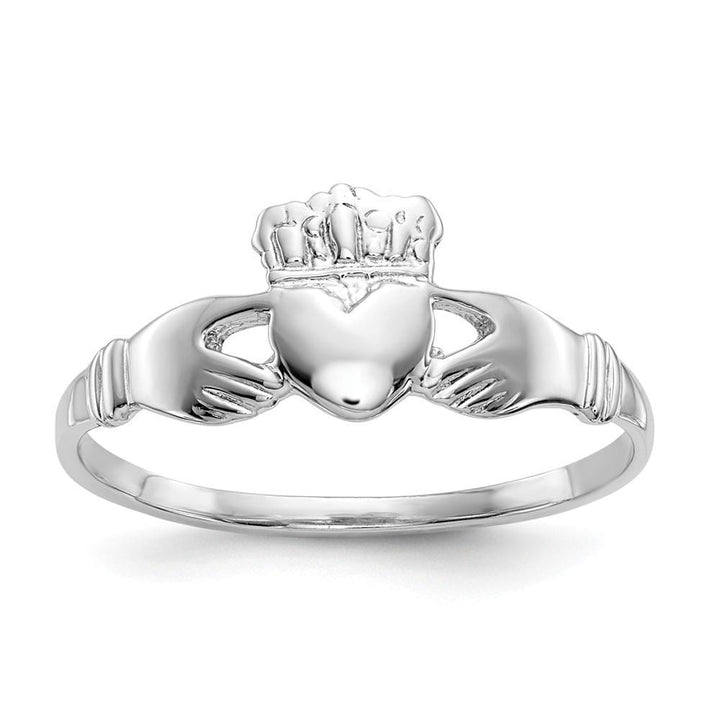 Lovely Rita's Ring Ladies Stock Size 6 Ring Are Refundable 14kt white gold ladies claddagh ring