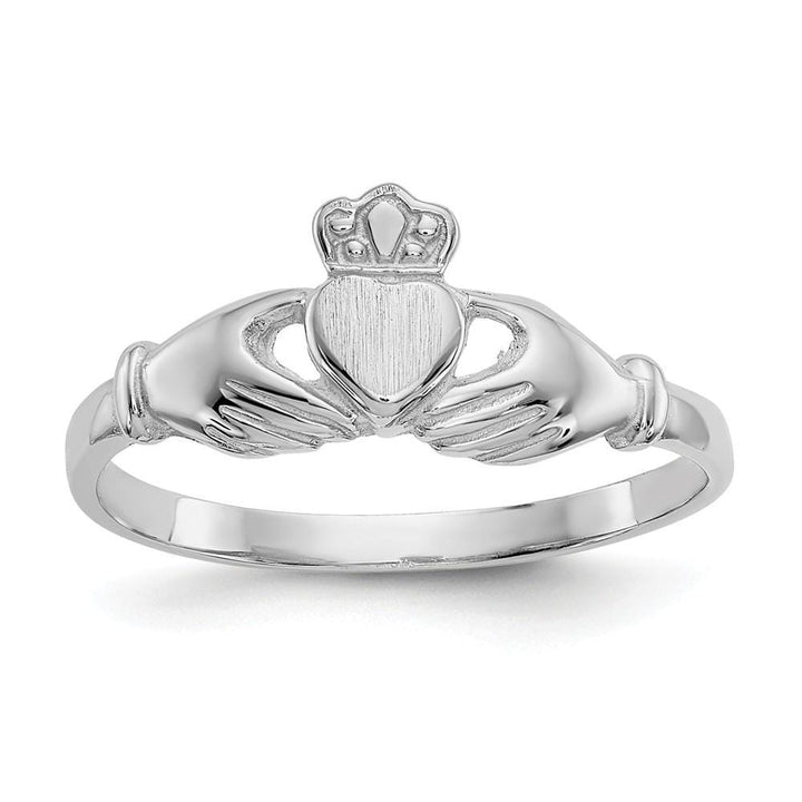 Lovely Rita's Ring Ladies Stock Size 6 Ring Are Refundable 14kt white gold ladies claddagh ring