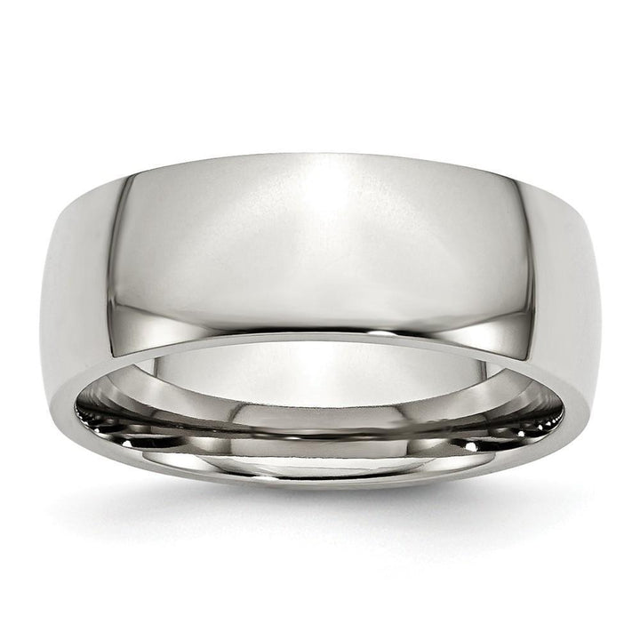 Bridal Ring Size 6 Stainless Steel Polished 8MM Band Ring