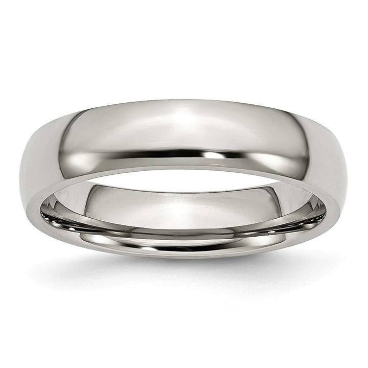 Bridal Ring Size 6 Stainless Steel Polished Band