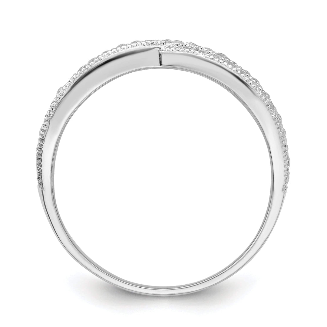 Lovely Rita's Ring Size 6 Sterling Silver Cubic Zirconia Ring