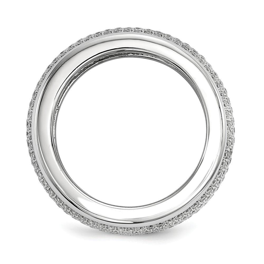 Lovely Rita's Ring Size 7 Sterling Silver Cubic Zirconia Ring