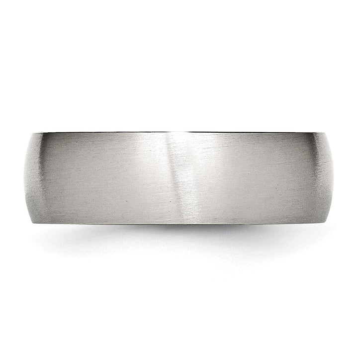 Bridal Ring Stainless Steel Brushed Band