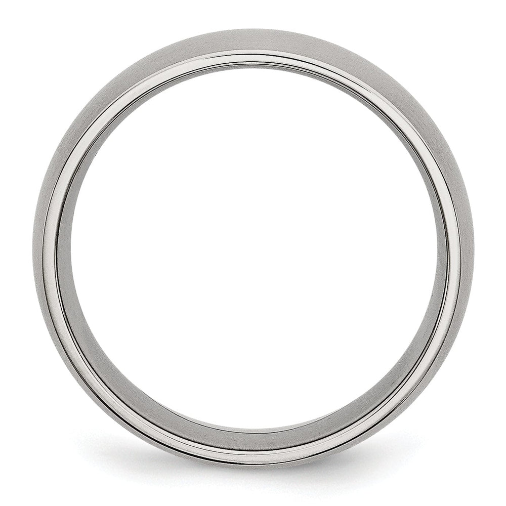 Bridal Ring Stainless Steel Brushed Band