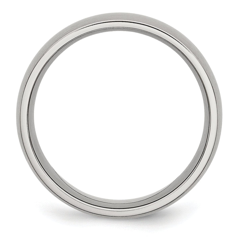 Bridal Ring Stainless Steel Brushed Band