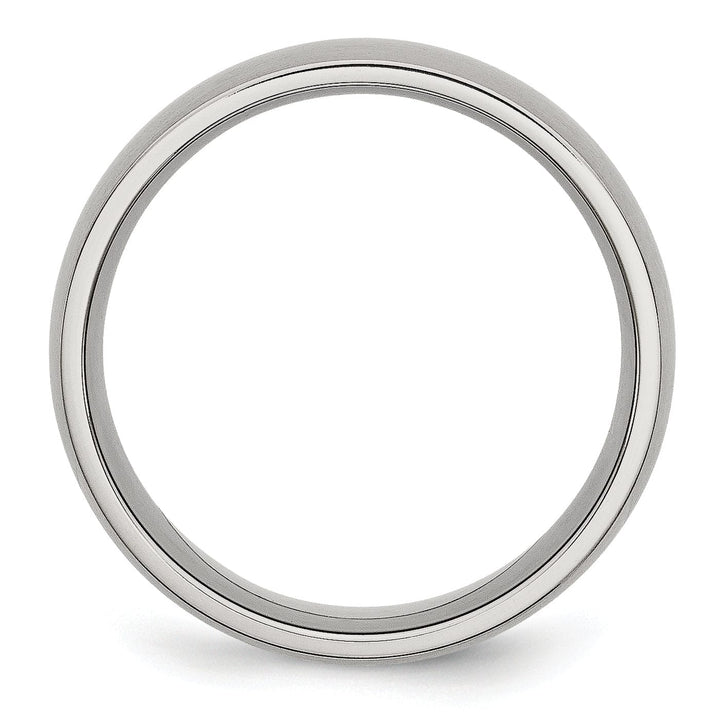 Bridal Ring Stainless Steel Brushed Band