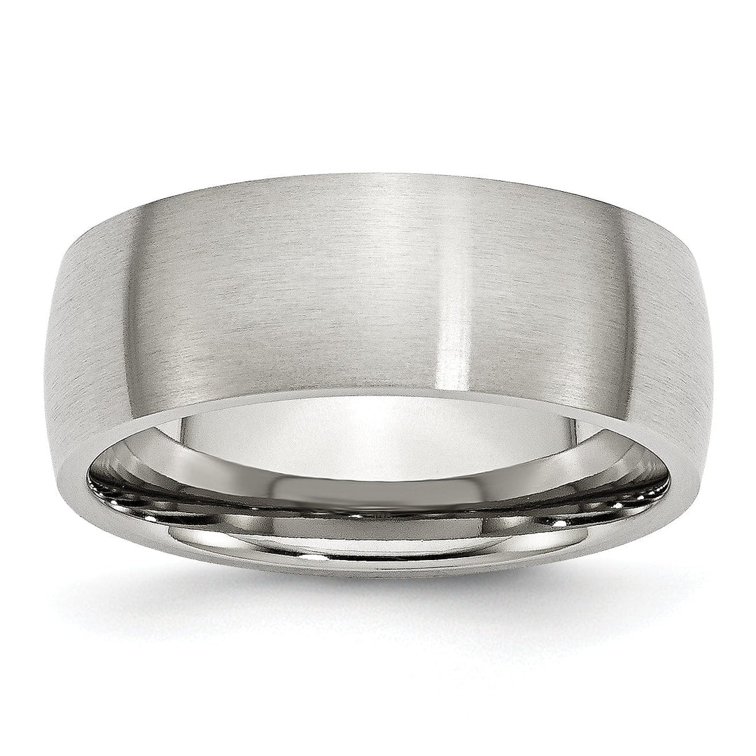 Bridal Ring Stainless Steel Brushed Band