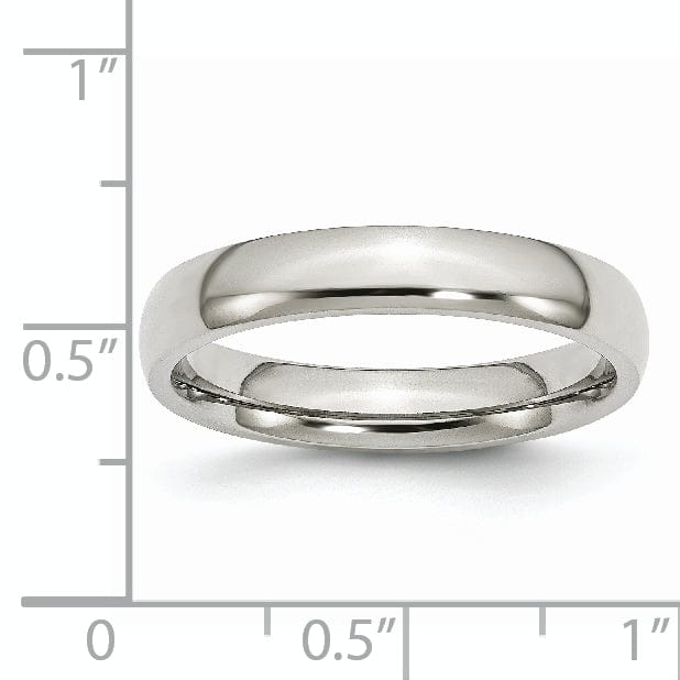 Bridal Ring Stainless Steel Polished Band