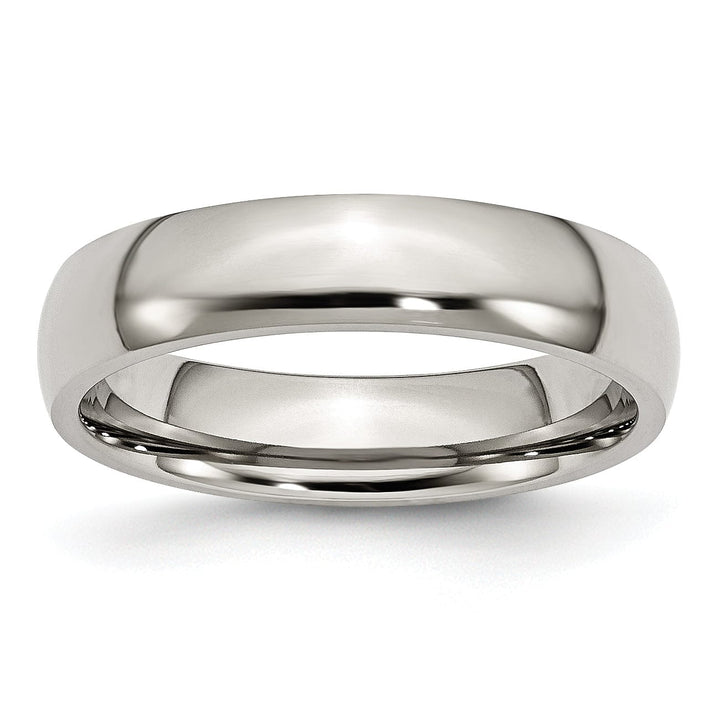Bridal Ring Stainless Steel Polished Band