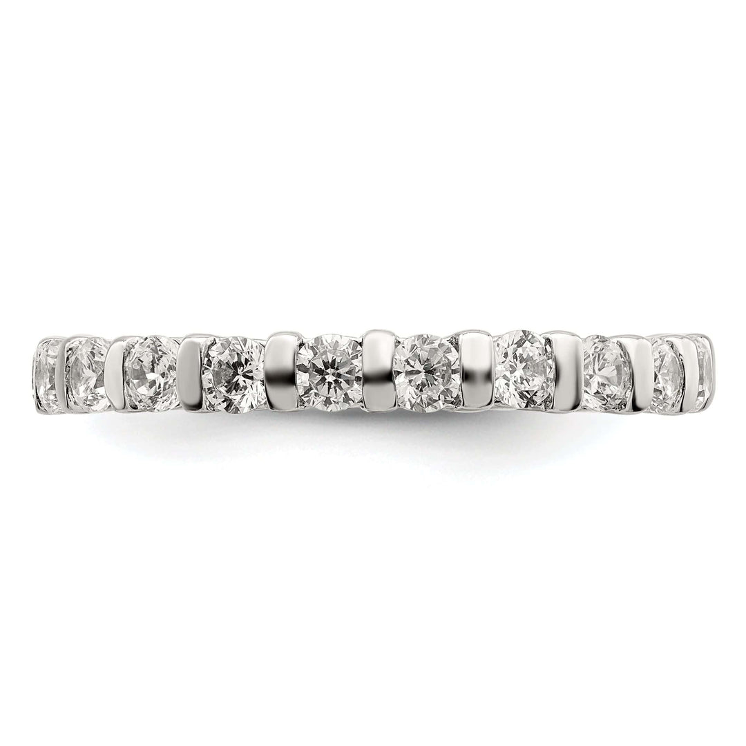 Lovely Rita's Ring Sterling Silver Cubic Zirconia Band Rings