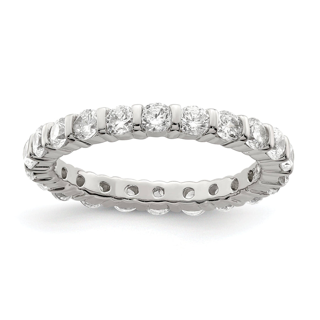 Lovely Rita's Ring Sterling Silver Cubic Zirconia Band Rings