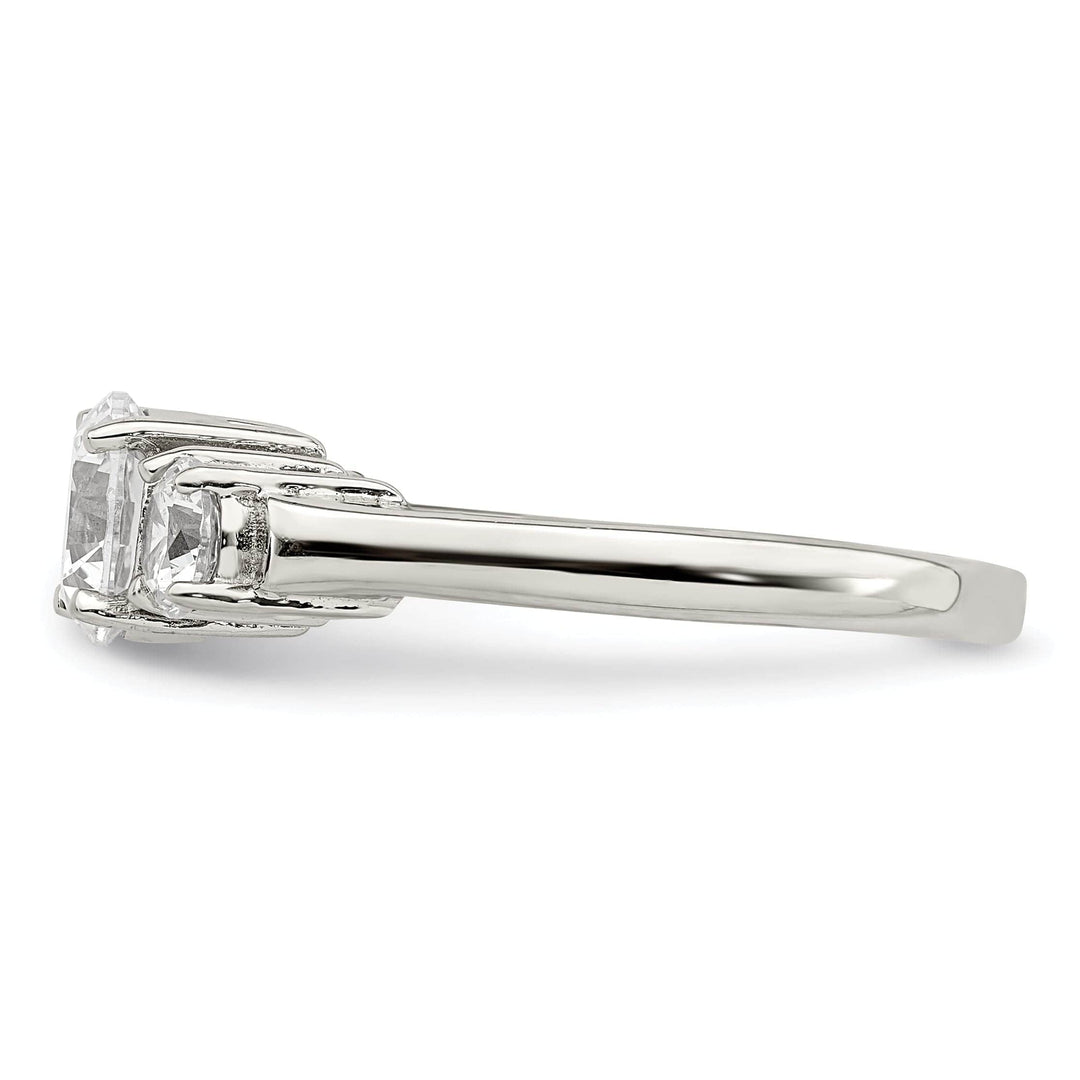 Lovely Rita's Ring Sterling Silver Cubic Zirconia Band Rings