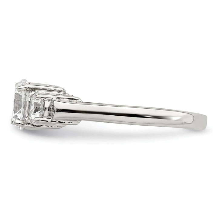 Lovely Rita's Ring Sterling Silver Cubic Zirconia Band Rings